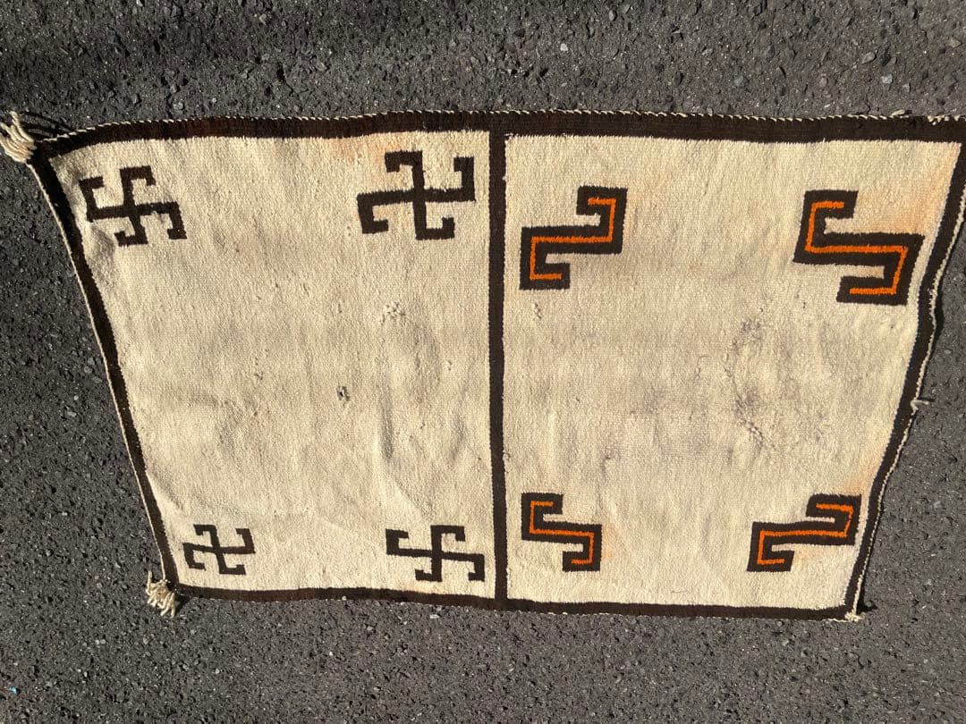 ナバホ ラグ Navajoヴィンテージvintage 卍