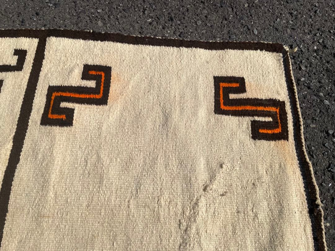 ナバホ ラグ Navajoヴィンテージvintage 卍