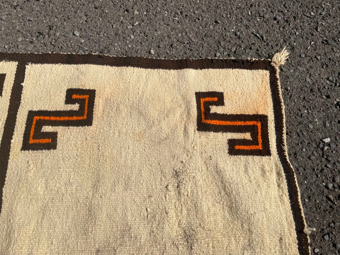 ナバホ ラグ Navajoヴィンテージvintage 卍