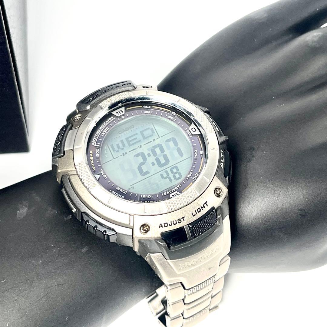 【希少/稼働品】カシオ プロトレック PRW-1000TJ ソーラー 腕時計