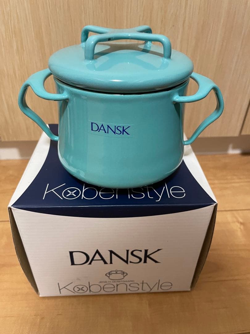 [新品未使用] DANSK コベンスタイル　ミニココット　ティール
