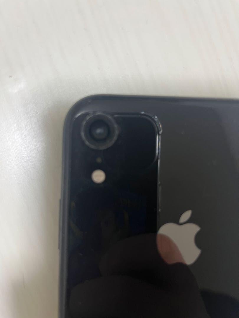 Apple iPhone XR ブラック(外カメラ破損)