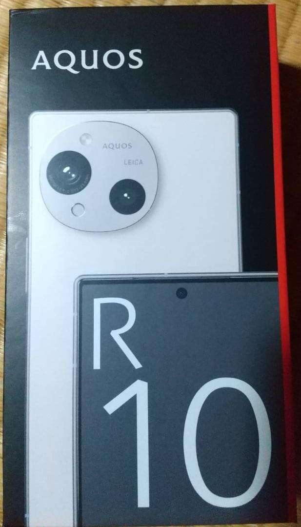 シャープ　AQUOS R10　6.5インチ　SH-M31A-W　256GB　新品