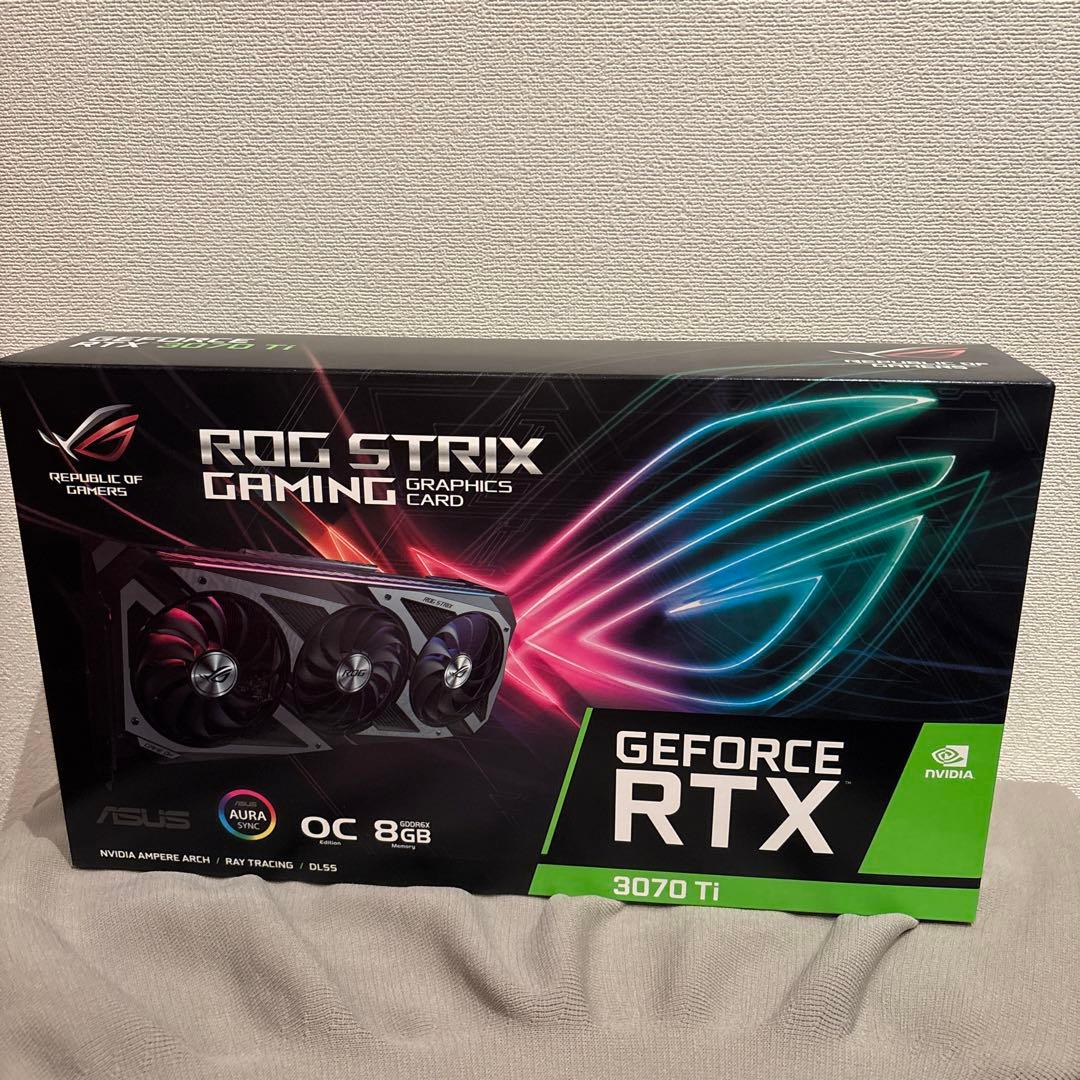 グラフィックボード・グラボ・ビデオカード ASUS ROG STRIX RTX 3070 Ti OC 8GB