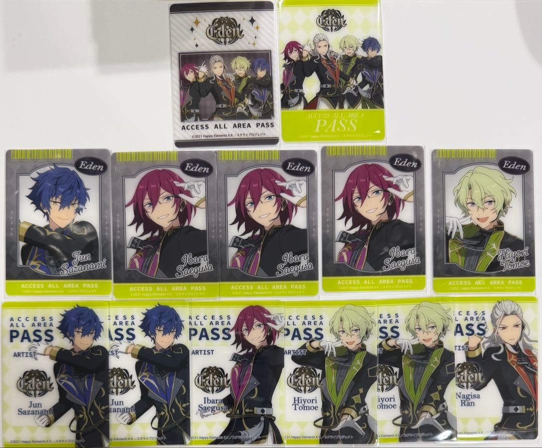 あんスタ　ドリームライブくじ　Eden クリアフォトカード