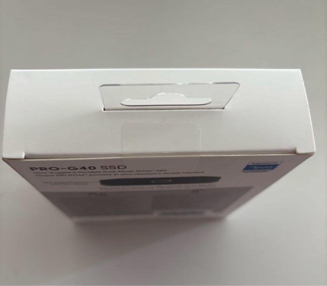 サンディスクプロフェッショナルポータブルSSD 4TB PRO-G40 SSD