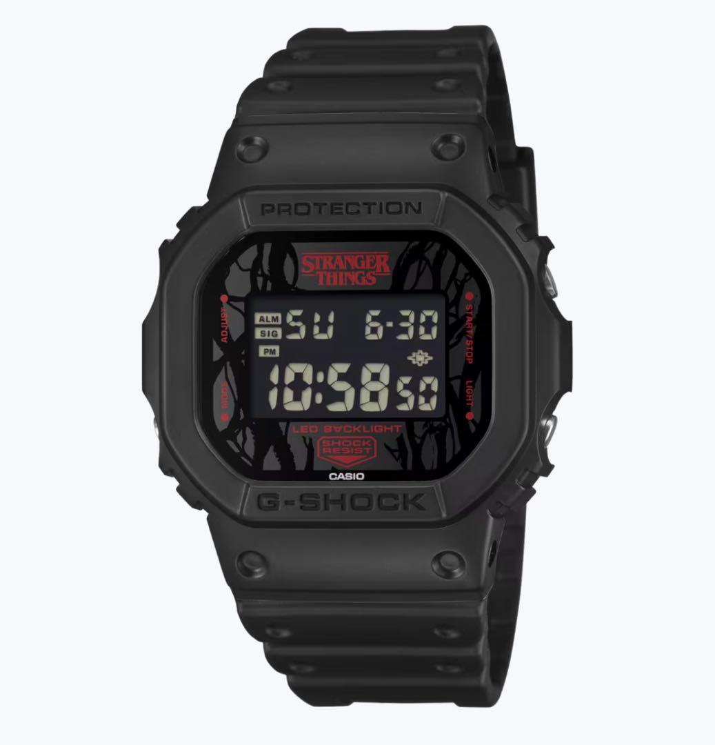 CASIO DW-5600STT-1JR G-SHOCK ストレンジャーシングス