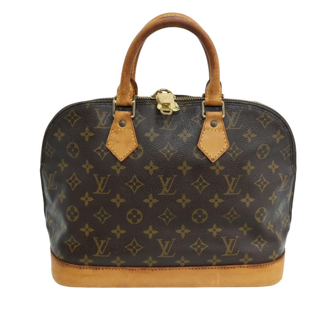 美品 ルイヴィトン アルマ モノグラム ハンドバッグ M51130