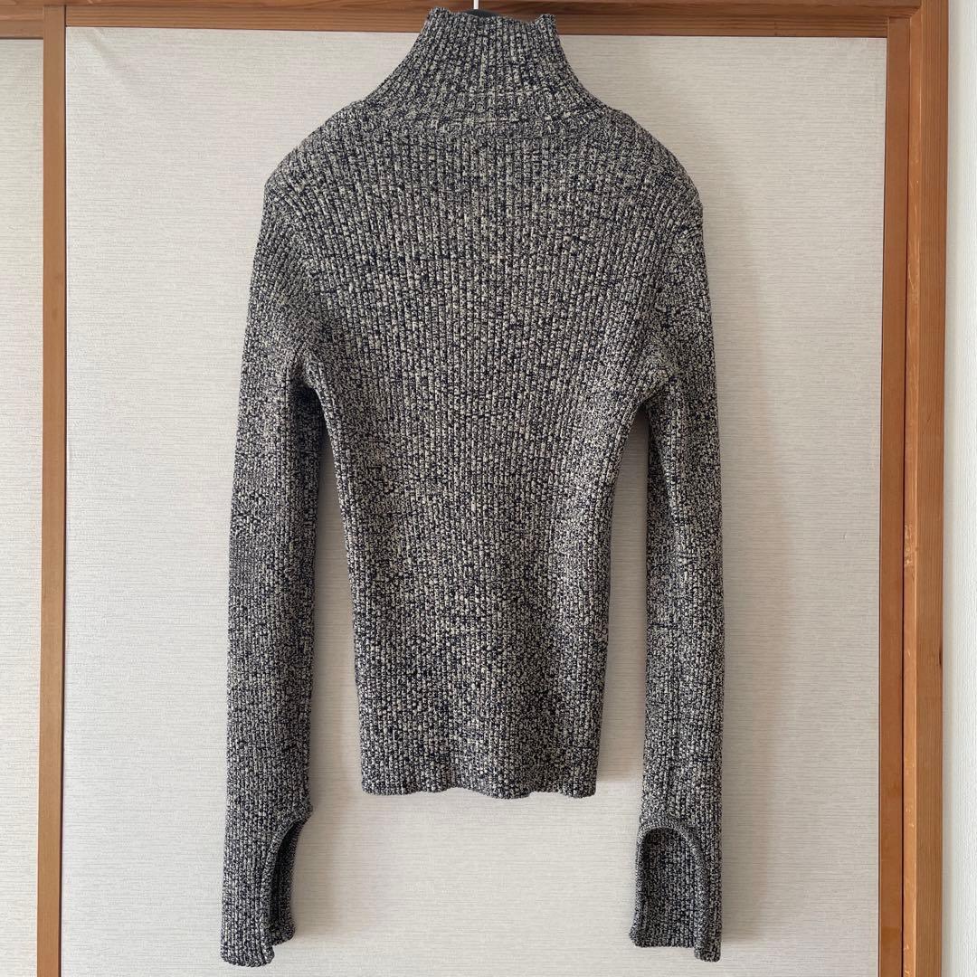 anuke Slit Turtle Knit ミックス