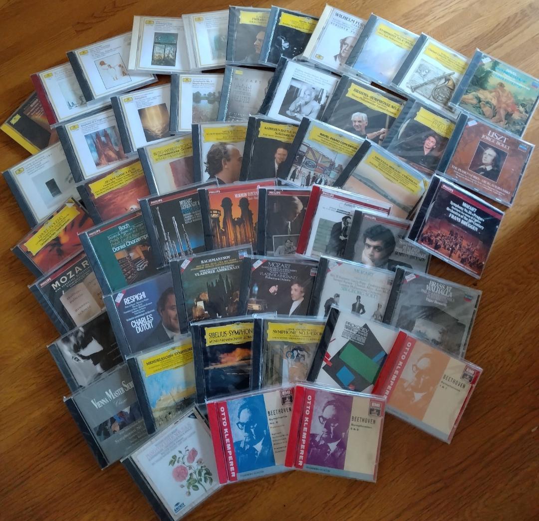 クラシックCD50枚まとめて 全て80年代 West Germany 西ドイツ盤