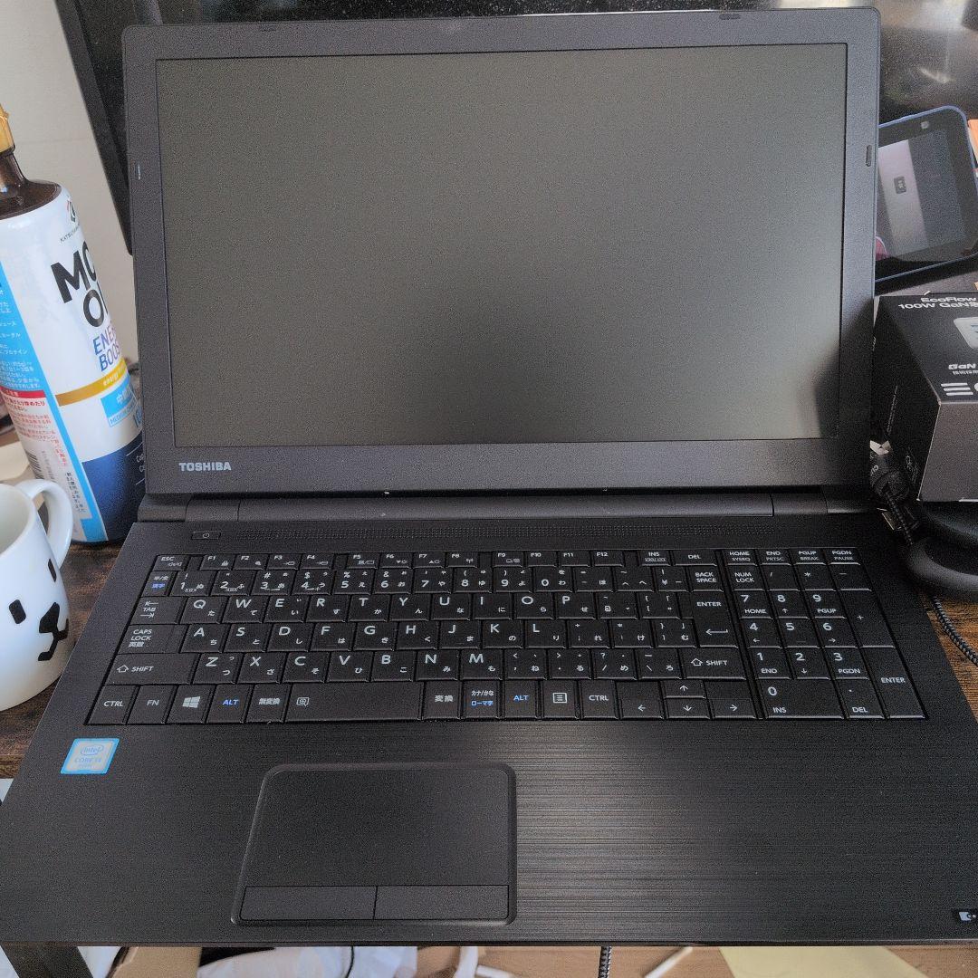 TOSHIBA ノートPC 15.6インチ ブラック