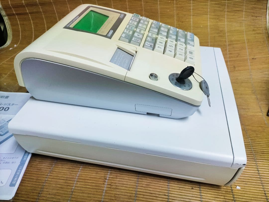 カシオレジスター　TE-300　フル設定無料　 送料無料人気機種　626261