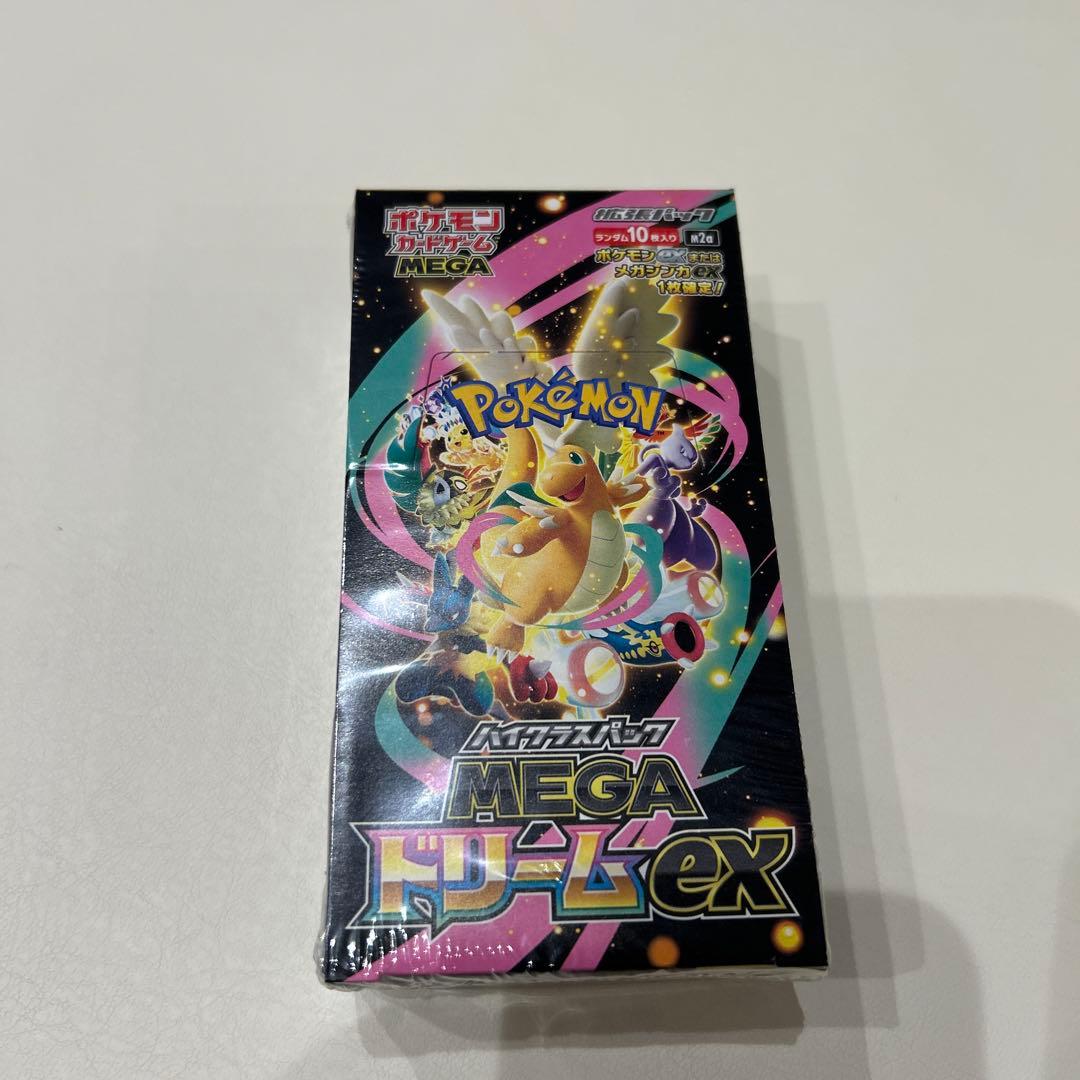 ポケモンカードゲーム MEGAドリームEX box シュリンク付き