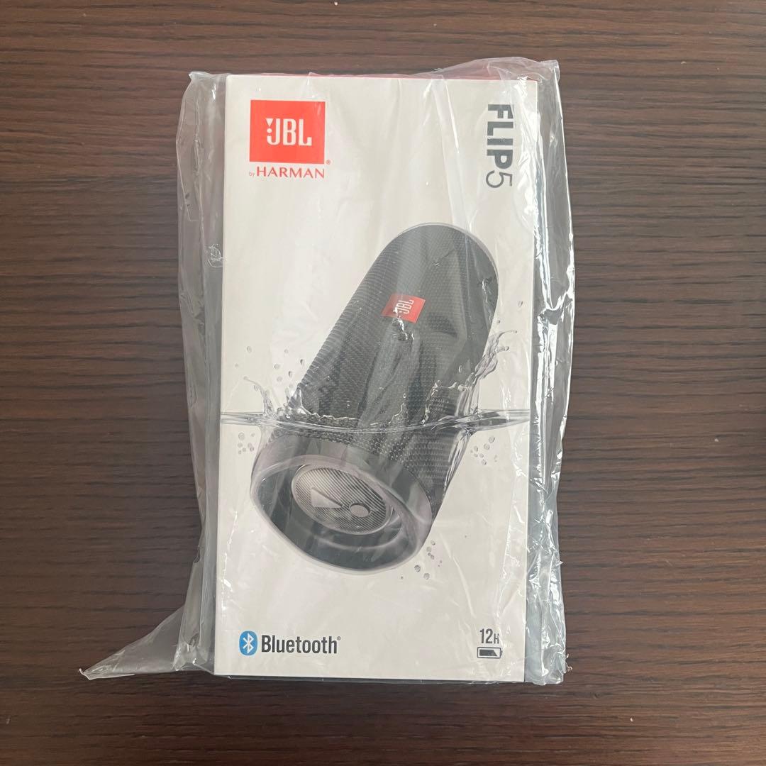 【新品・未開封】JBL FLIP5 スピーカー(カラー：ブラック)