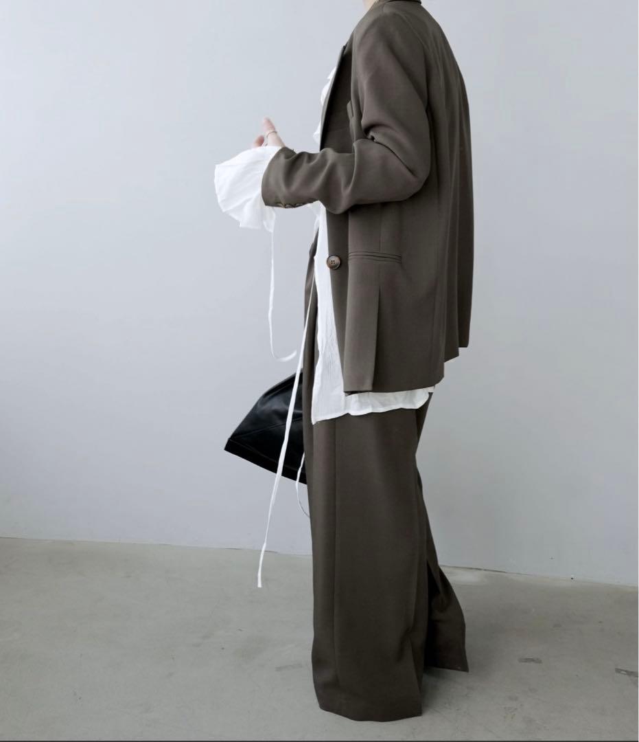 chucllaセットアップスーツ洗濯可能