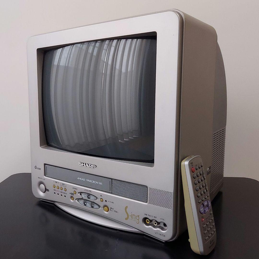 【動作品】SHARP ブラウン管テレビ VT-147DE
