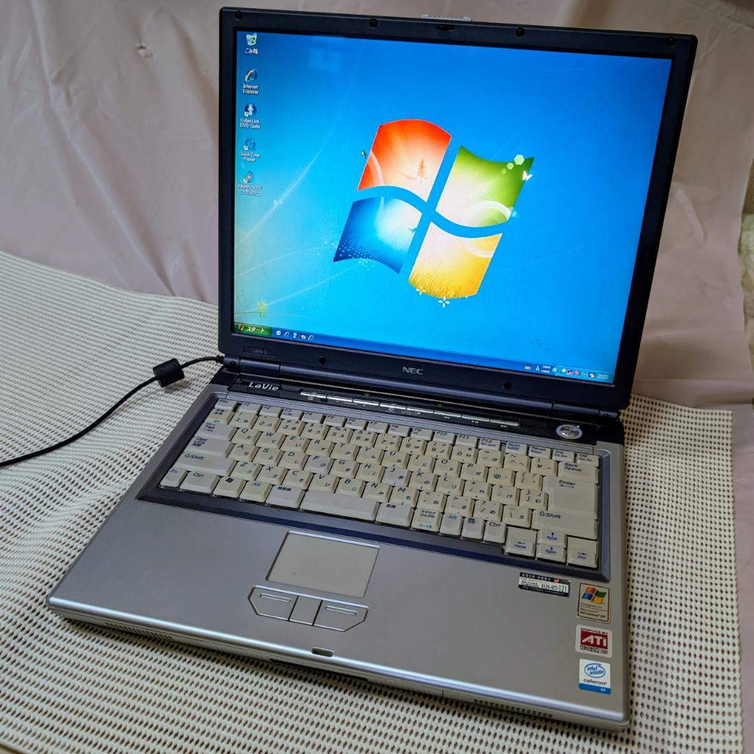 NEC LaVie G タイプL PC-LG13MMRJM Windows XP