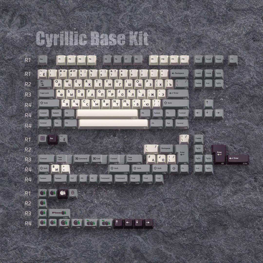 PBTFans Classic Gray キーキャップセット