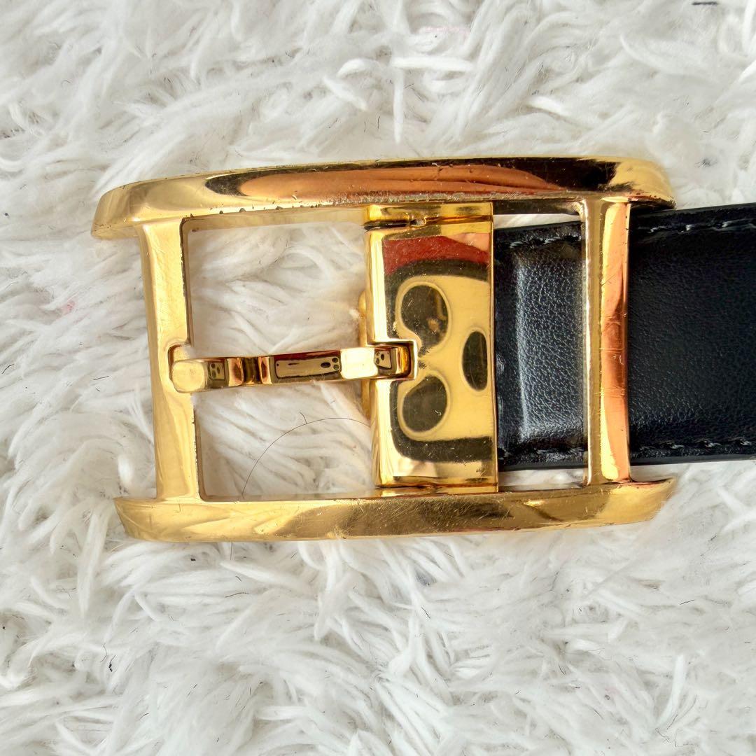 【美品】Cartier ベルト タンク アルディロン レザー ゴールド