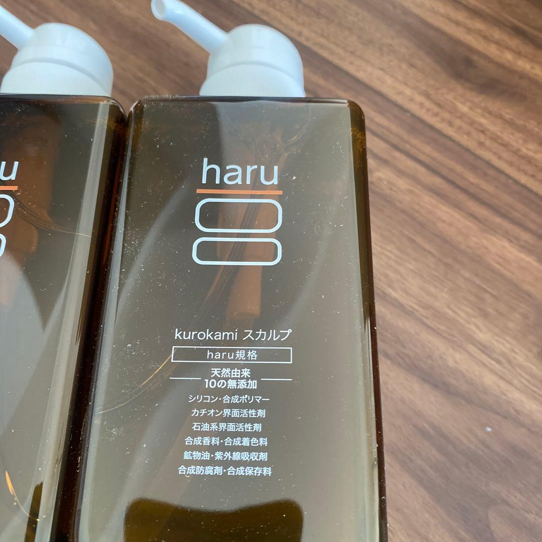 haru kurokami スカルプシャンプー 400mL*3点