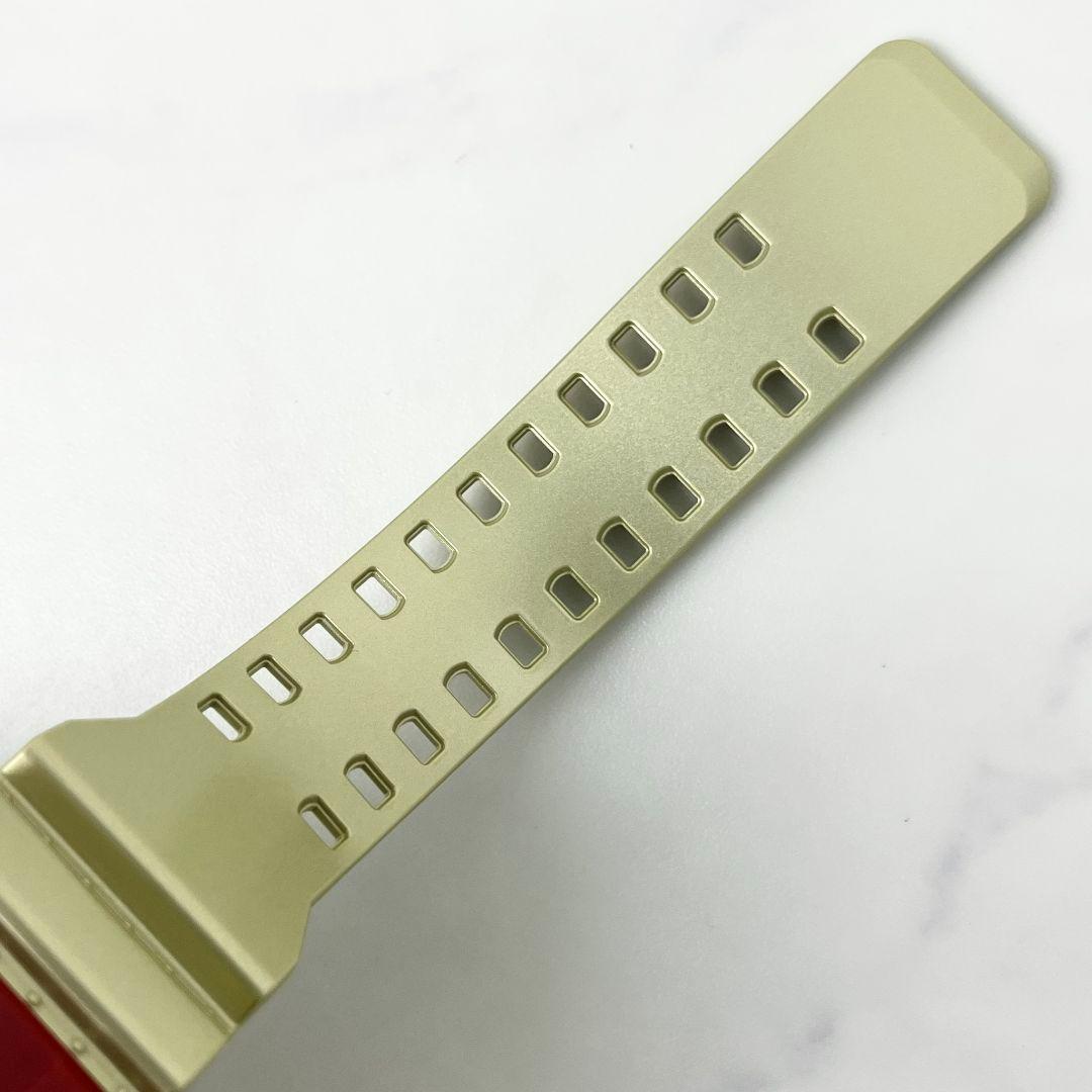 【稼働】CASIO G-SHOCK GA-110CS 腕時計 レッド ゴールド