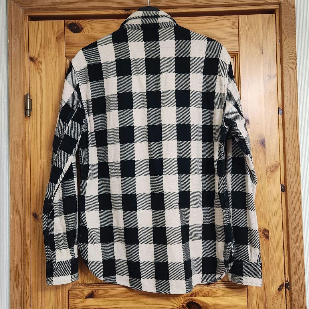 デラックスウエア DELUXEWARE ヘビーネルシャツ L レアカラー 美品