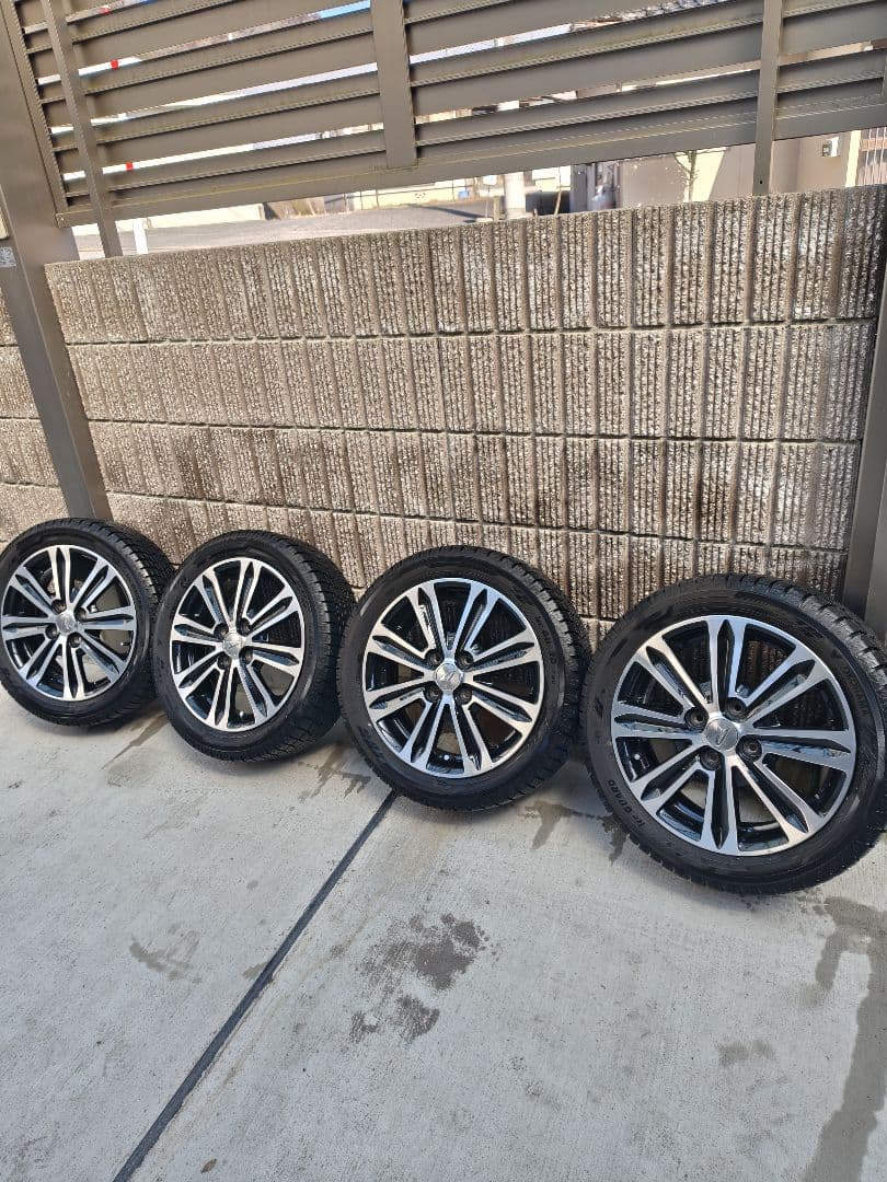 深溝 美品ダイハツ純正 165/55R15 ヨコハマアイスガード4本送料込み