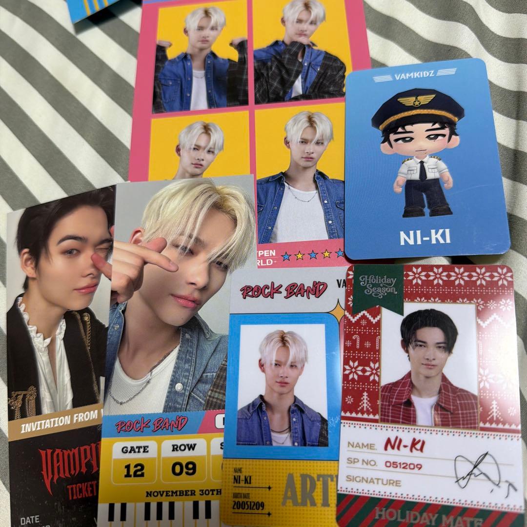NI-KI ニキ　enhypen world トレカセット