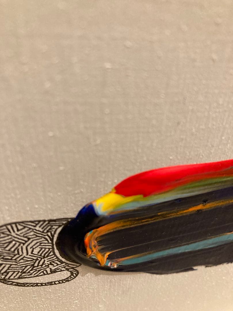 絵画 BROOKE HIRSHEIMER Fueled by Coffee Dude