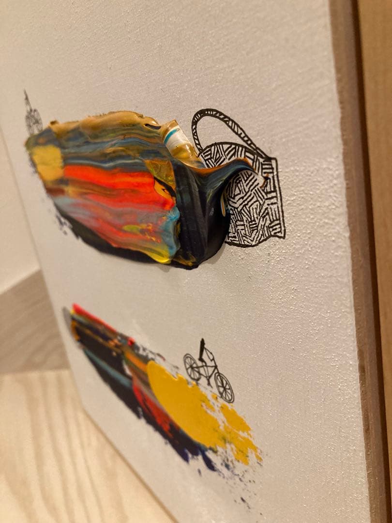 絵画 BROOKE HIRSHEIMER Fueled by Coffee Dude