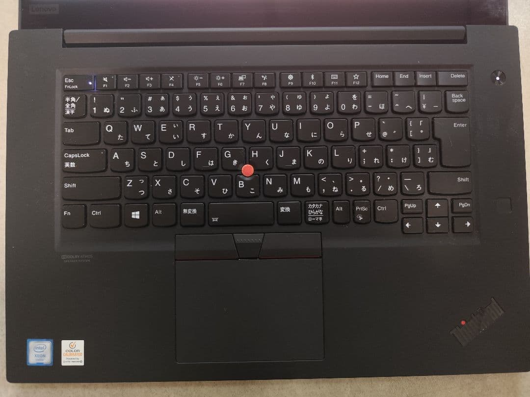 Windowsノート本体 ThinkPad P1Gen2 Xeon 64GB 1TB NVIDIA GPU