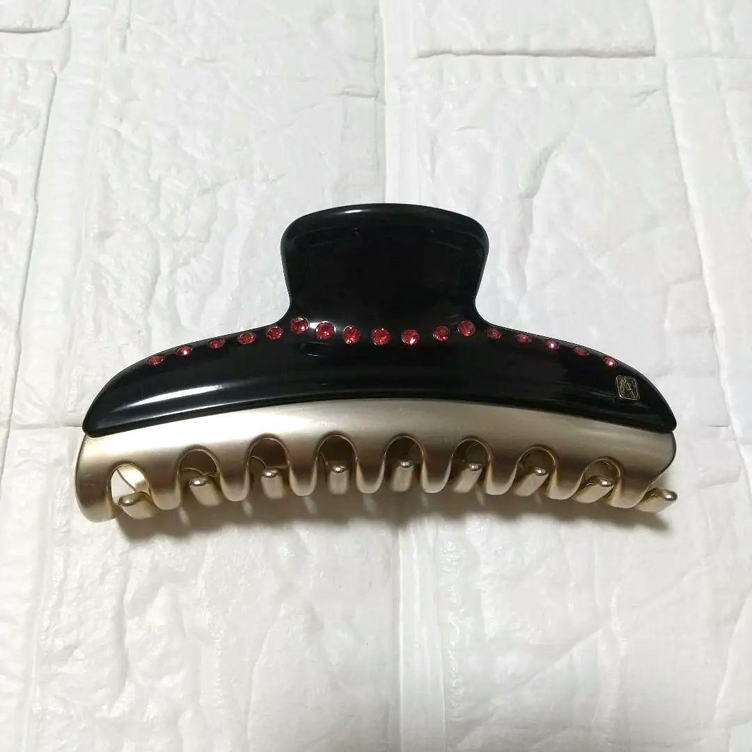 ALEXANDRE DE PARIS ヘアクリップ　黒　ヴァンドーム