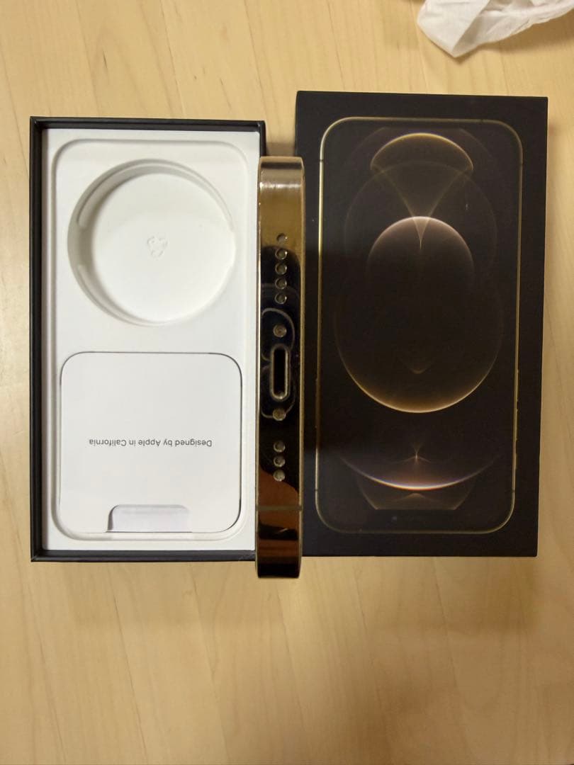 iPhone 12pro 128GB ゴールド SIMフリー Face ID可