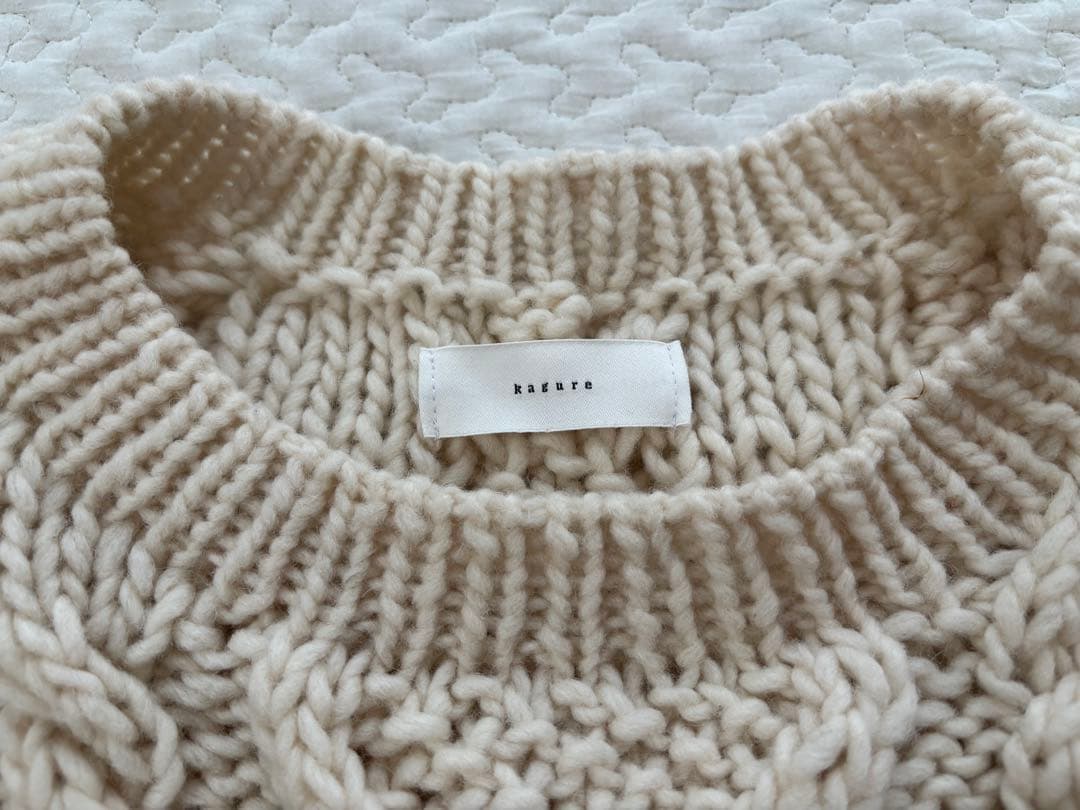 かぐれ　ペルーアランクルーネックニット