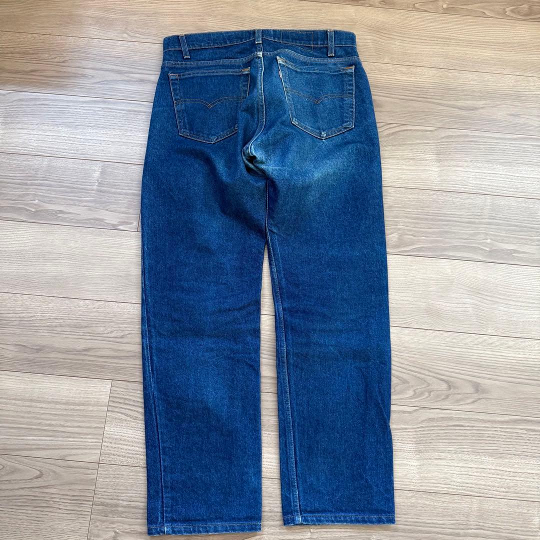 希少 90s USA製 Levi's 505 W34 L30 濃紺 送料無料