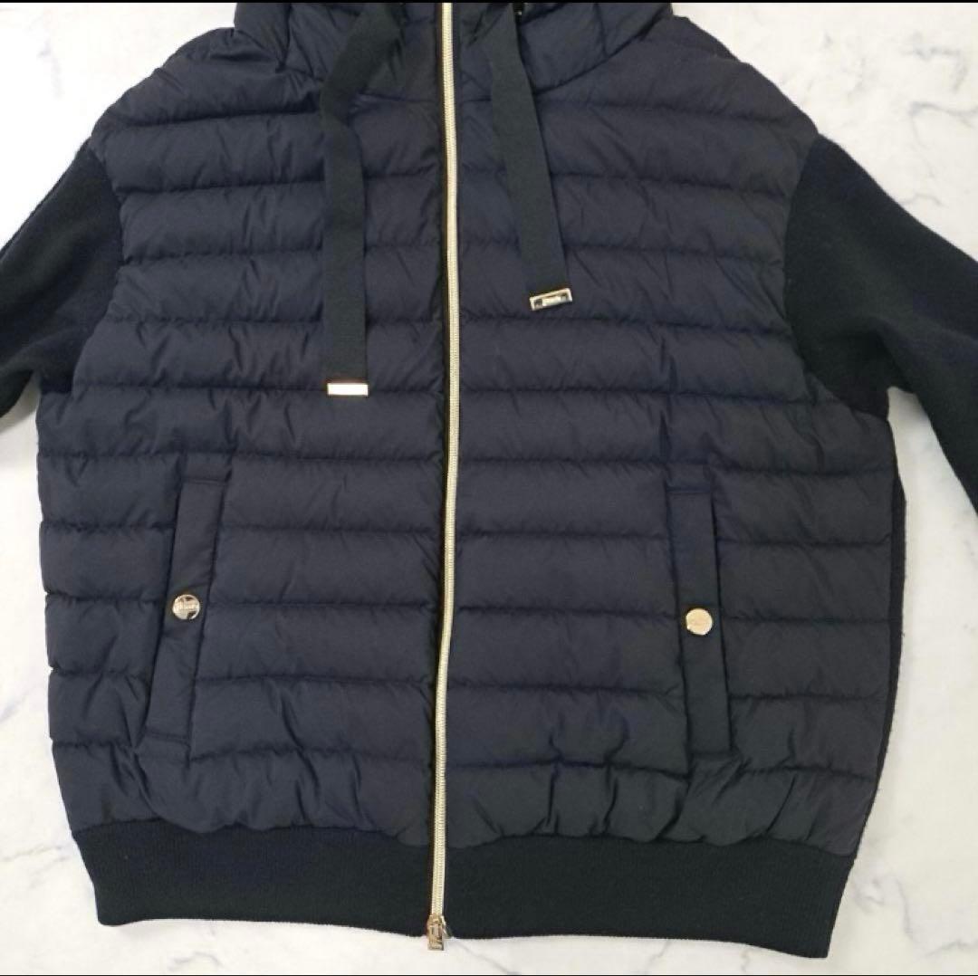 ヘルノ ダウンジャケット　ニット　　　　美品‼️値下げ‼️