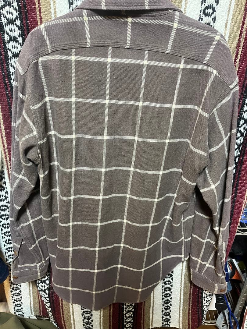 90,s RRL ダブルアールエル　 ヘビーオンスネルシャツ