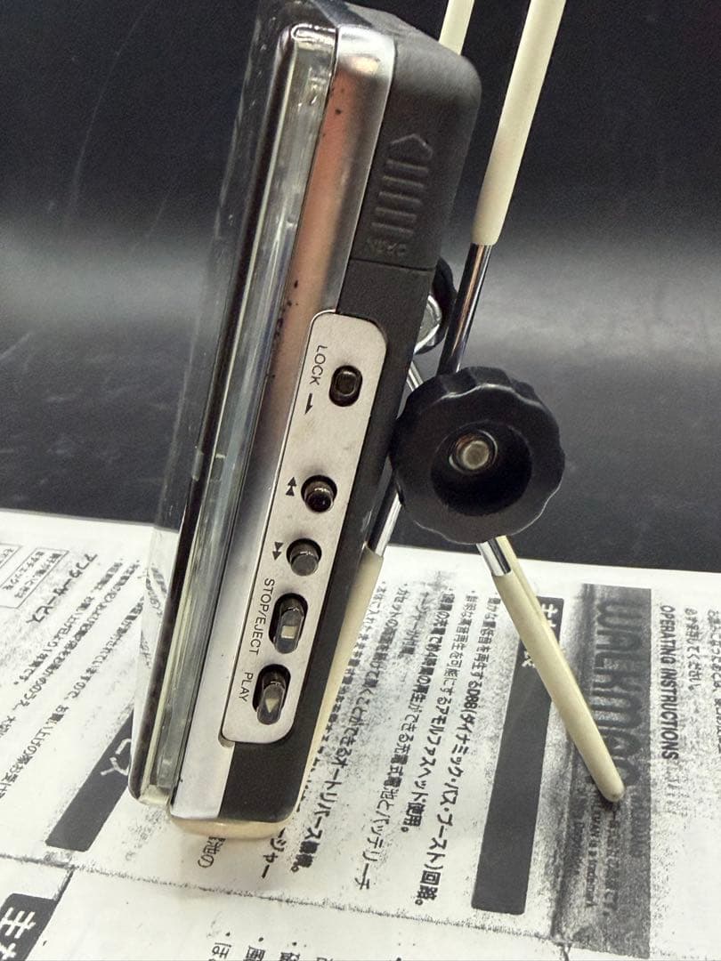 整備済動作 WM-504ウォークマンwlakmanバッテリーケースヘッドホン