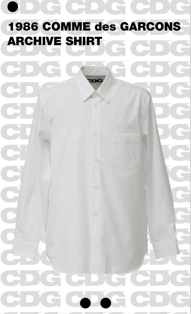 トップス COMME des GARCONS ARCHIVE SHIRT