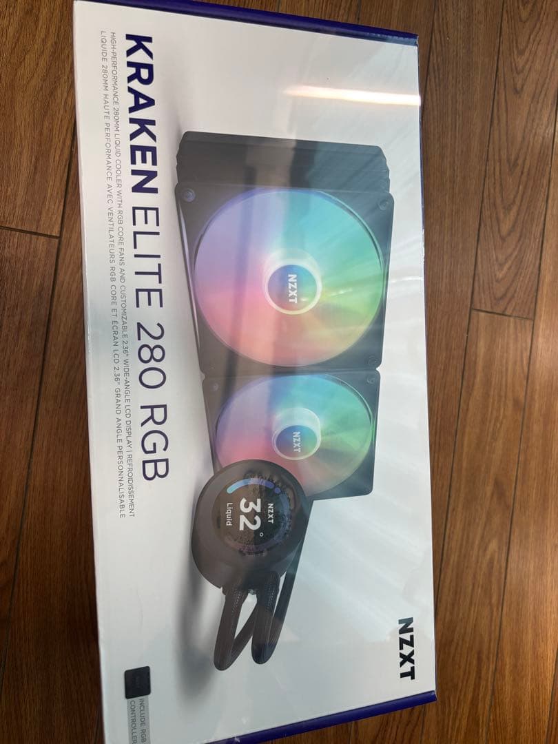 NZXT Kraken Elite 280 RGB 水冷クーラー