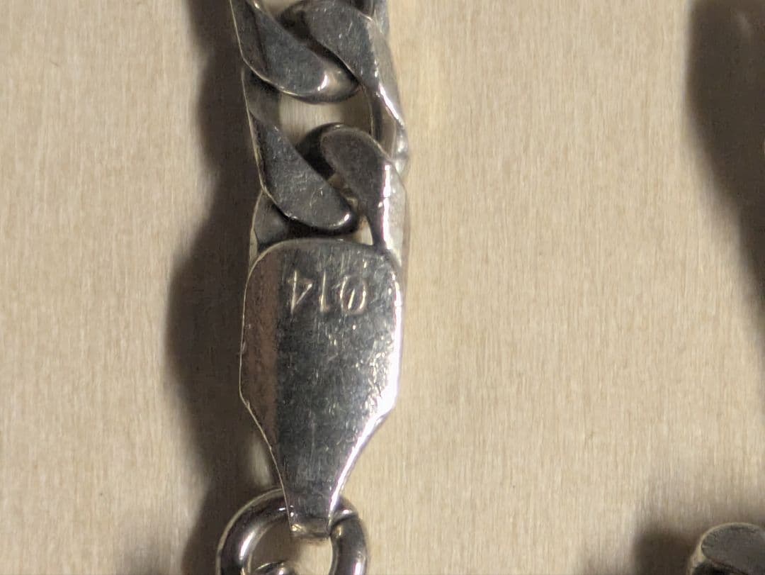 『専用』レダシルマ ゲルマニウム ネックレス 喜平チェーン