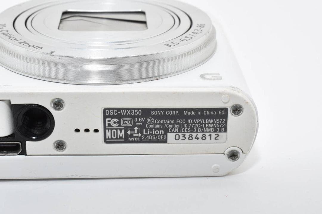 ★訳あり品★ ソニー SONY Cyber-shot DSC-WX350