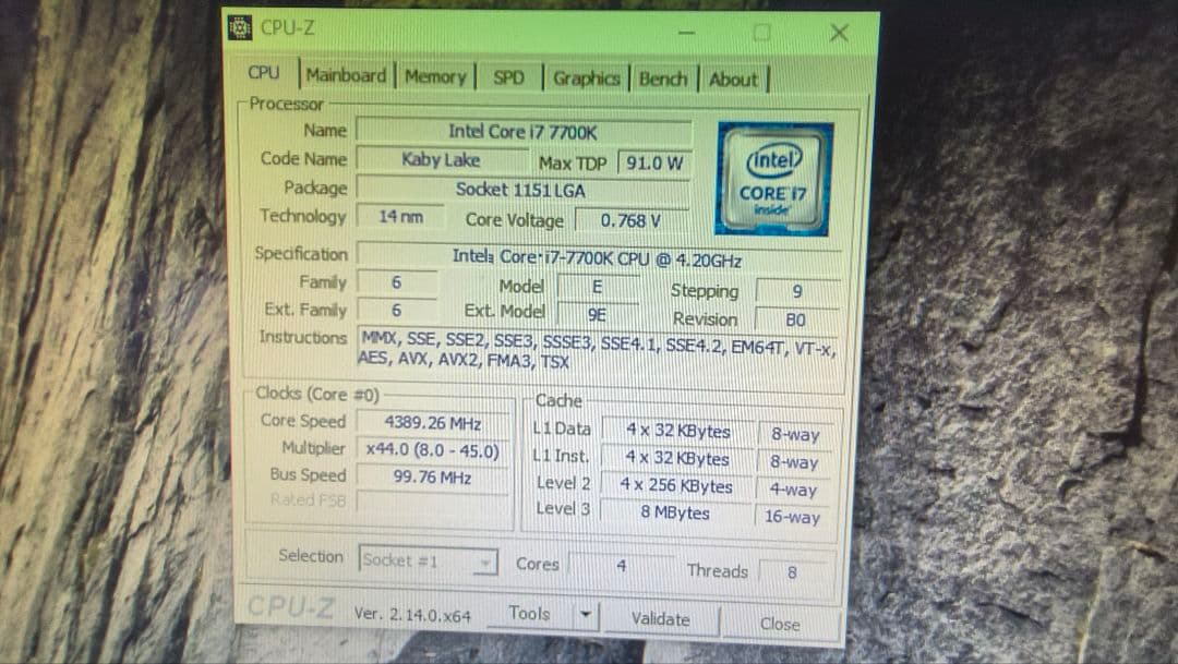 core i7 7700K 8個まとめ売り動作確認済み