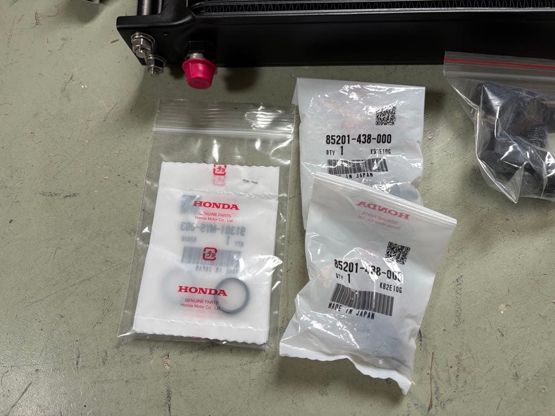 cb900f オイルクーラー