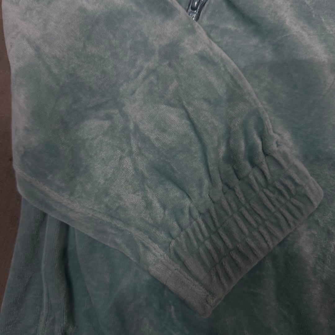 トップス ORGANIC COTTON VELOUR HALF ZIP BLOUSON