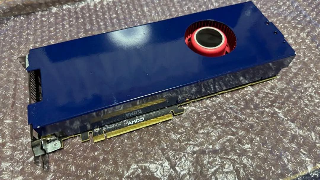 AMD Radeon pro MI25 ー> wx9100化　その2