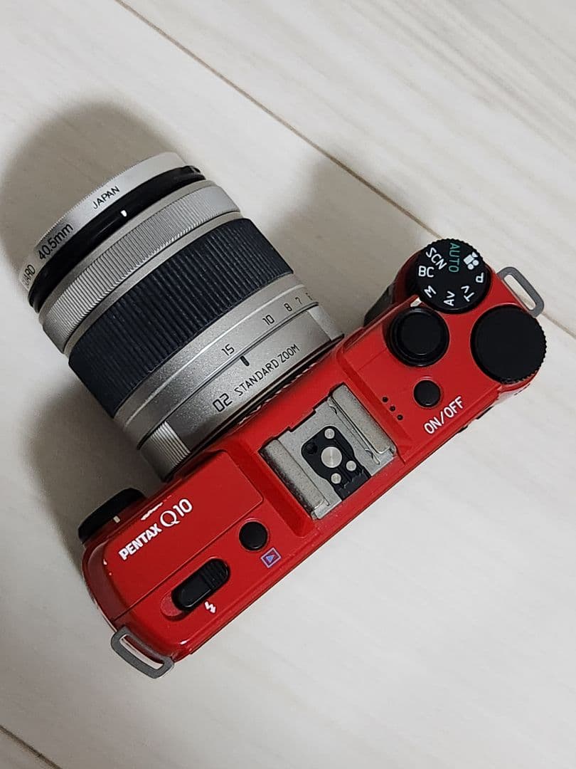 PENTAX Q10 レッド ズームレンズ付