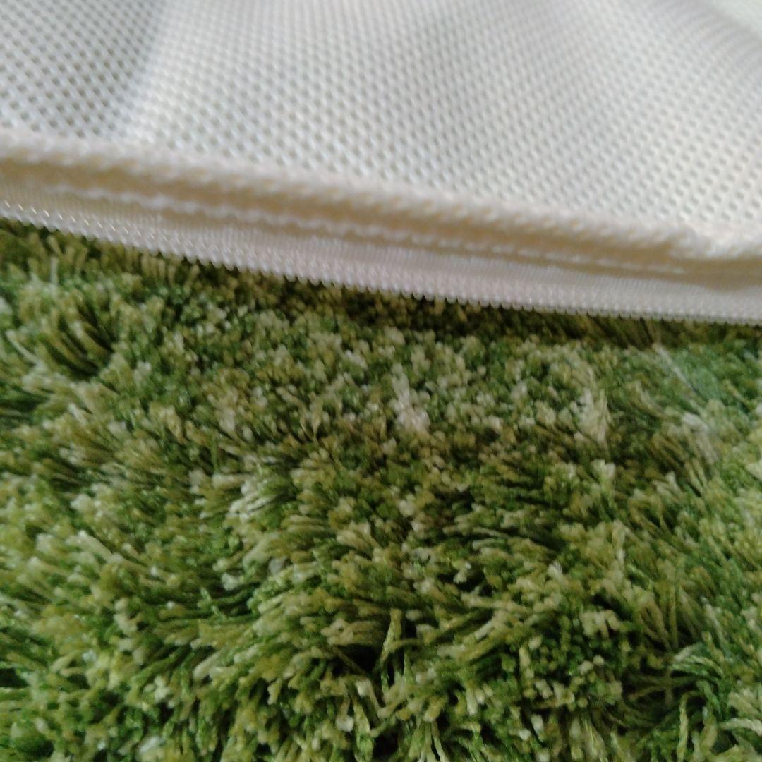 ニトリ やわらかシャギーラグ 185x185 cm