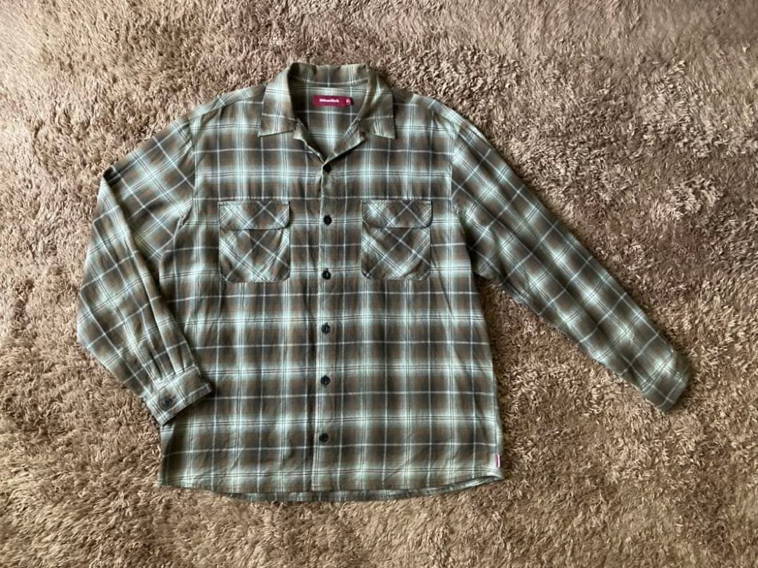 HIDEANDSEEK ハイドアンドシーク オンブレ チェックシャツキムタクXL