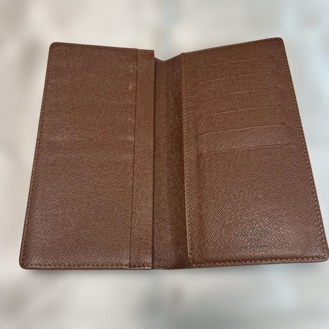 ルイヴィトン 長財布 二つ折り 札入れ モノグラム レザー 美品